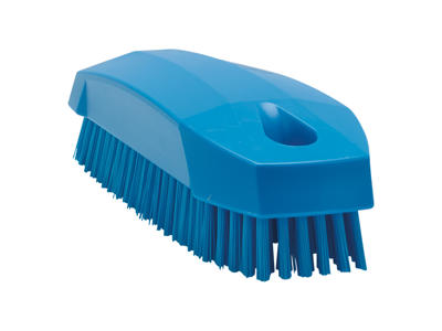 Nail brush, large Blue