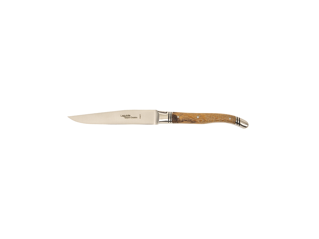 Steak knife, Laguiole Avantage, Handle of Marblewood