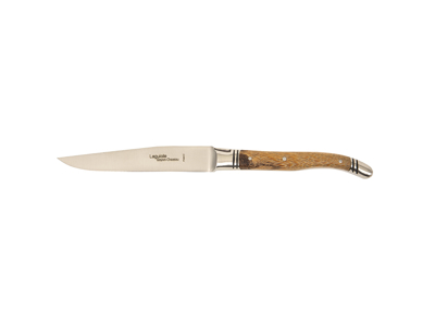 Steak knife, Laguiole Avantage, Handle of Marblewood