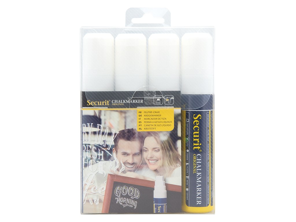 Marker 4 pcs assorted colors 7-15 mm for board