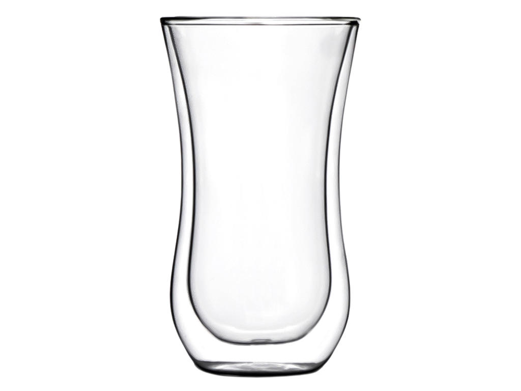 Glass Coffee N More 33 cl Double Wall