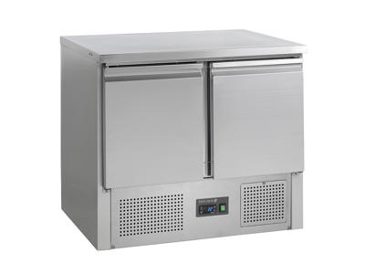 Freezer display GN1/1 2 doors compressor in bottom