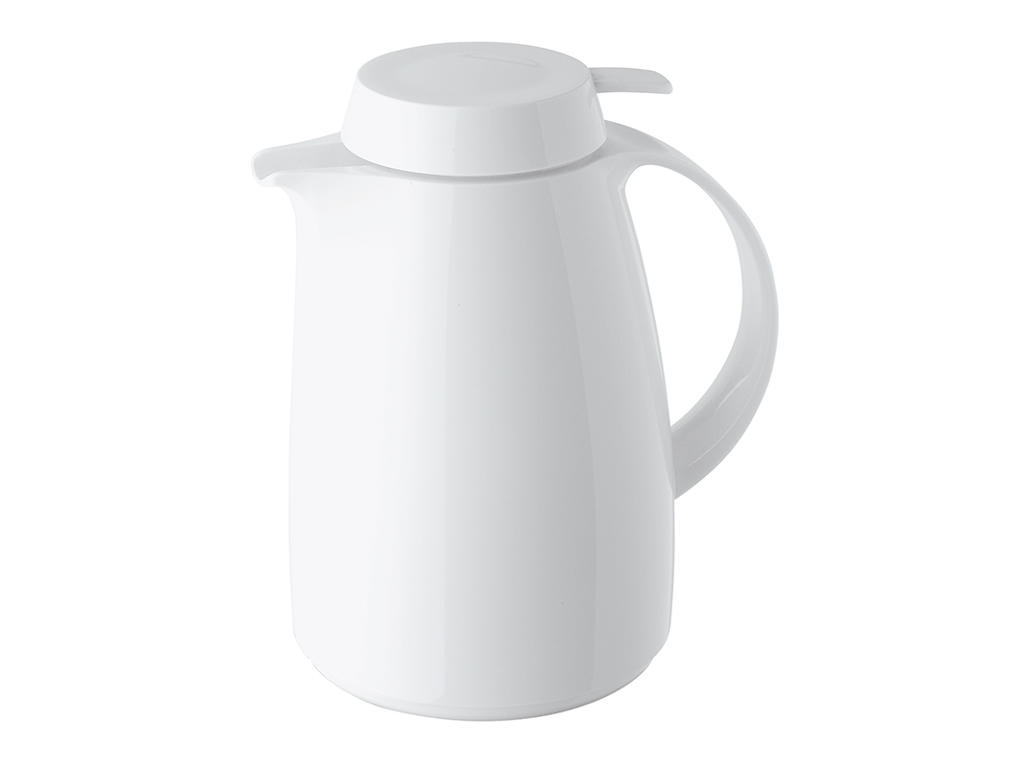 Thermal jug White 1 ltr. with push button