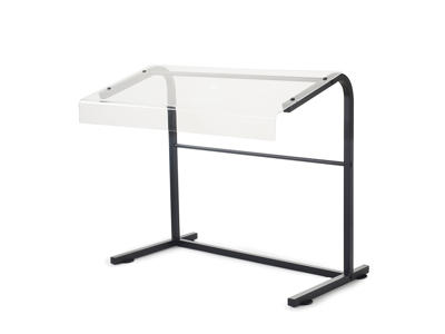 Buffet Stand 67x56 cm Matte black metal A Scene