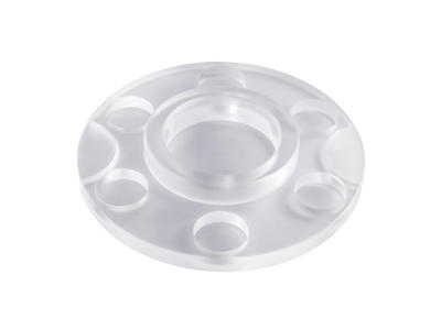 Tray for caviar Ø28 cm Transparent Mealplak