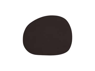 RAW Placemat leather 41x35.5 cm brown