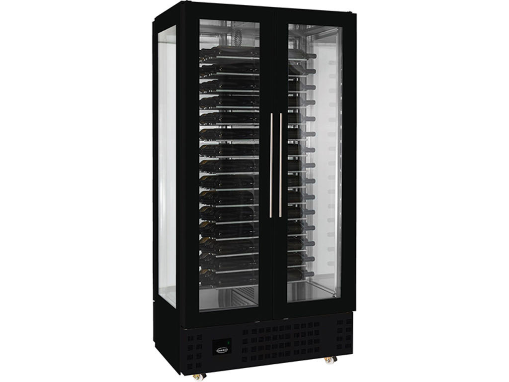 Wine cooler CombiSteel 2 Doors 120 L +4/+14 °C