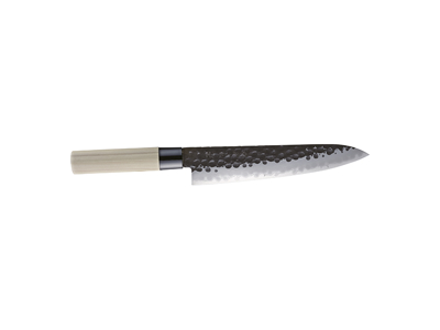 Chef's knife 24 cm Tojiro Hammered Black