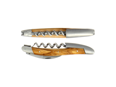 Corkscrew, Laguoile, Handle of olive wood