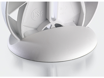 Foot for knife puller, F. Dick, White