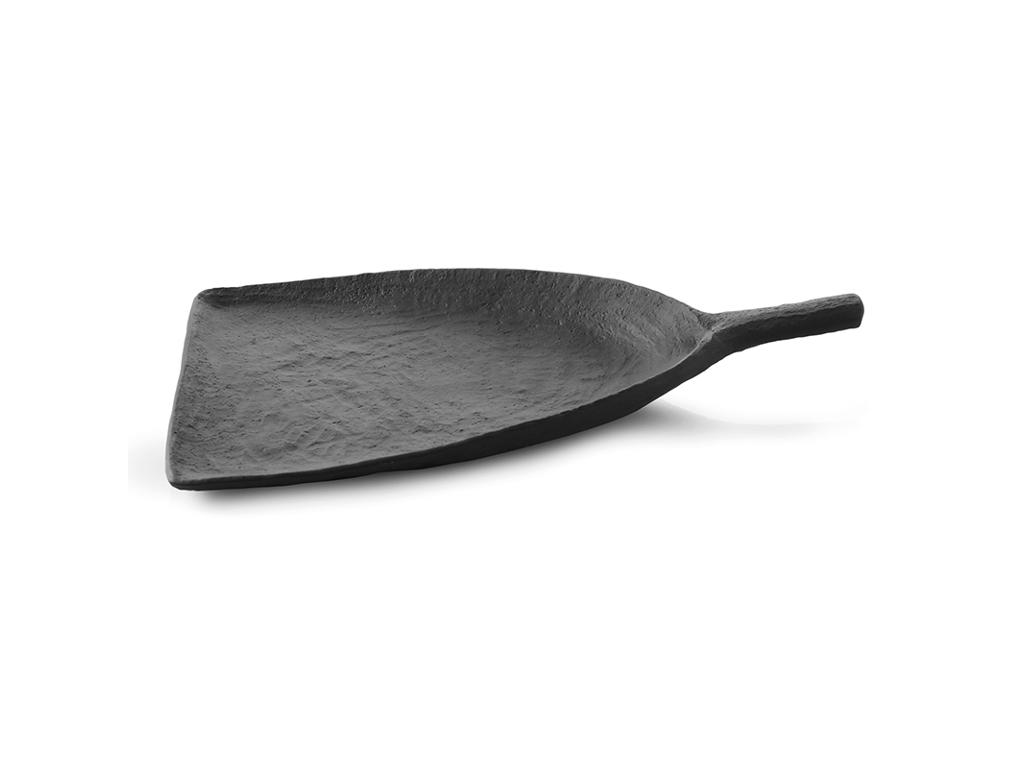 Plate Shovel 18.5 cm Unglazed Black Yli