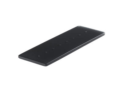 Tray 8 holes 30x10 cm Anthracite Mealplak