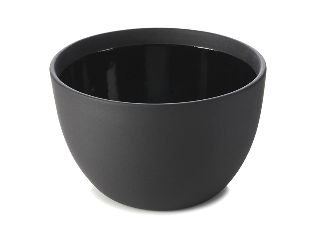 Bowl Ø11 cm Glossy Black Solid