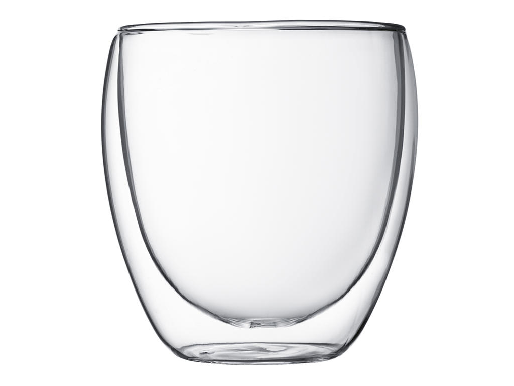 Glass 0.25L Double-walled 2pcs Bodum