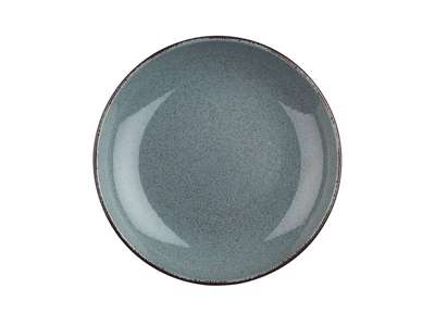Plate deep Ø 21 cm Pearl blue