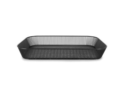 Bread Basket Rectangular 53x32.5 cm Black metal Inspired By