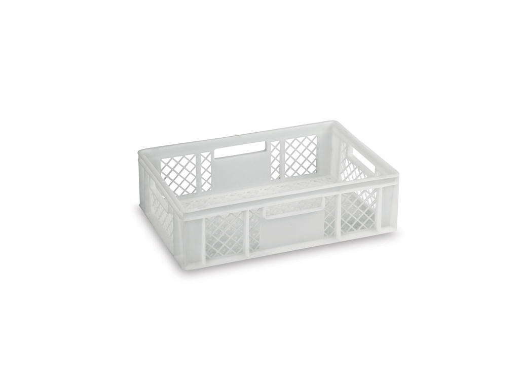 Stacking box slatted bottom/sides 60x40x17