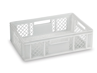 Stacking box slatted bottom/sides 60x40x17