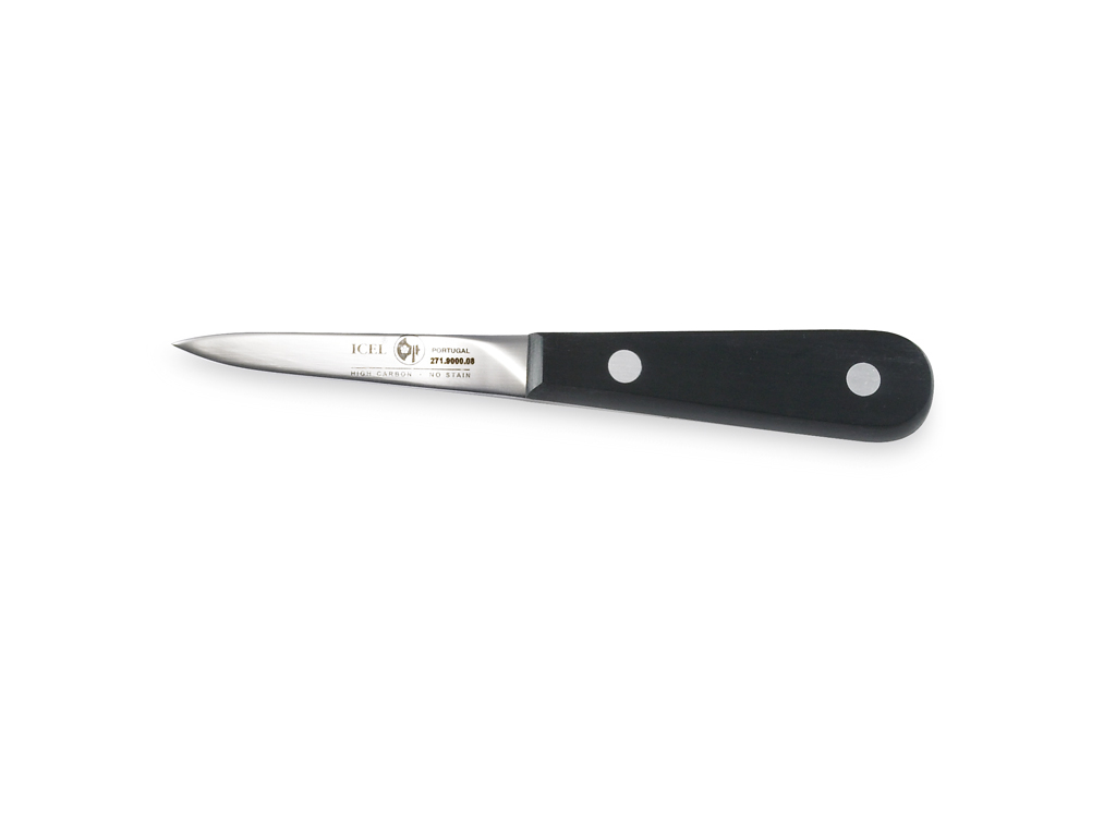 Oyster Knife - Stainless Steel - Black - 80mm