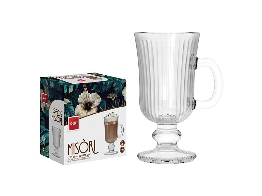 Glas Irish Coffee 25 cl Misori m. Hank 2