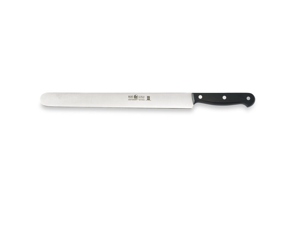 Shawarma Knife - Stainless Steel - Black - 300mm - 199g