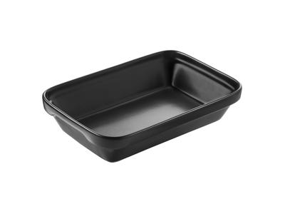 Tray Black 19X13 cm Cast Iron style