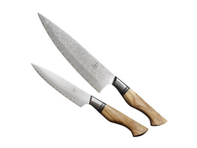 Knife set 2 knives 73 layers Ryda ST-650
