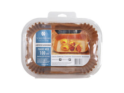 Paper molds for Airfryer 22x15 cm 100 pcs.