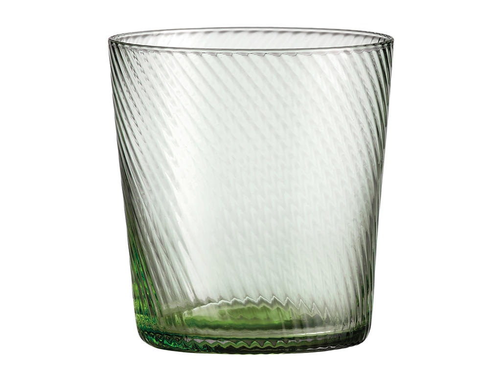RAW Unique tumbler 30 cl swirl Green