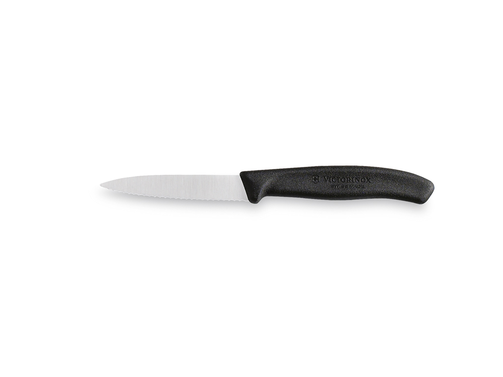Herb knife, 8 cm, Victorinox, with serrated edge