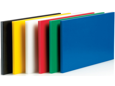 Cutting board polyd Blue 75x40x2 cm w/dup