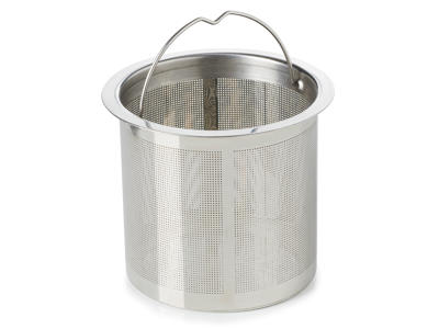 Basket with handle 8 cm Stainless steel Pekoe