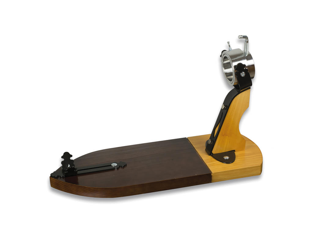 Ham holder De luxe with rotating RF arm