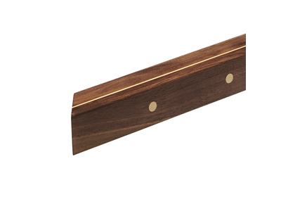 Knife magnet 4 knives 40x4x4 cm Walnut