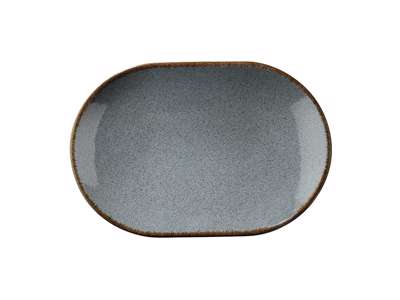 Plate rect Ø 36 cm Pearl blue