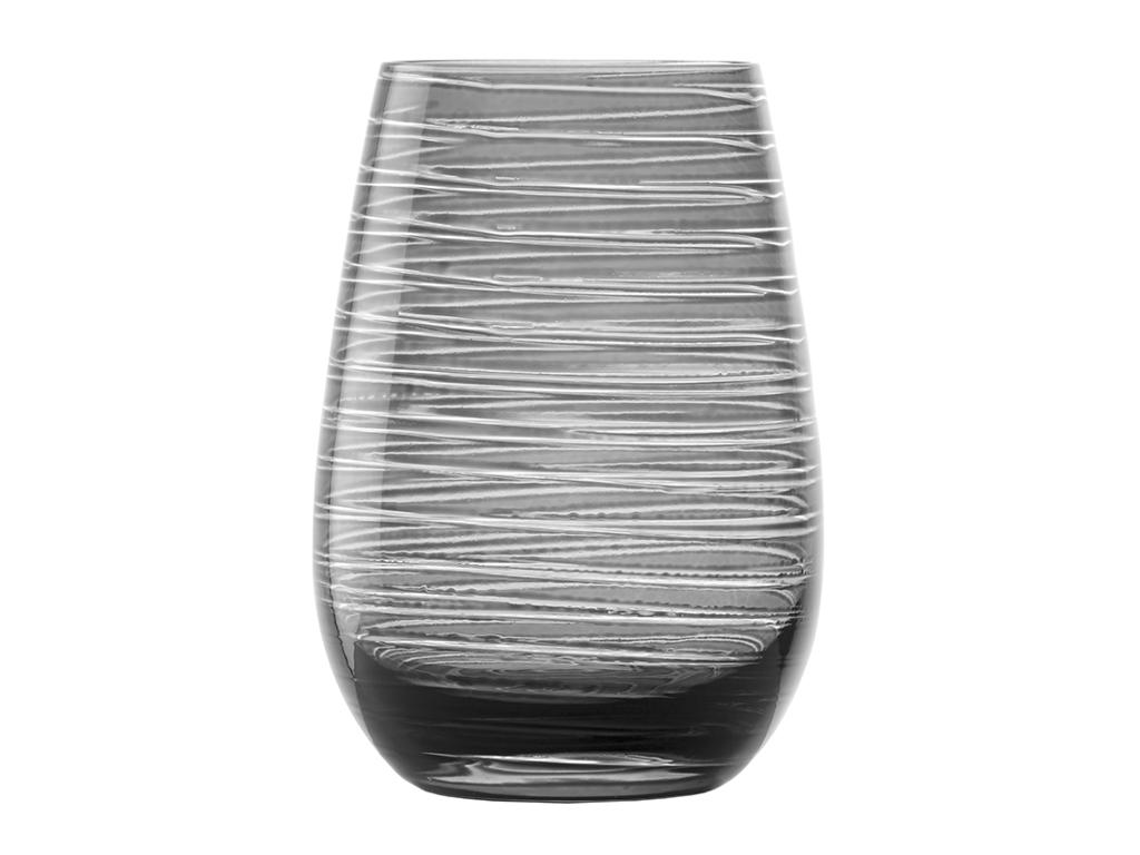 Gray Glass Water Glass 46.5cl - 120x65mm