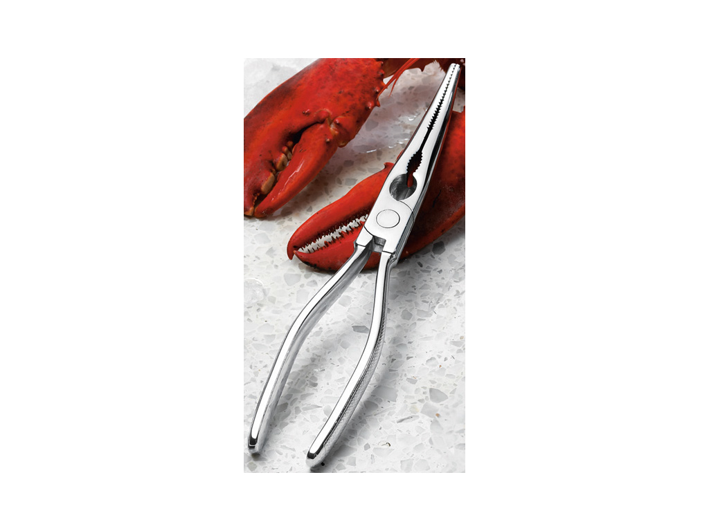 Lobster claw, chrome-plated