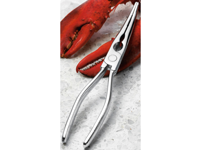 Lobster claw, chrome-plated