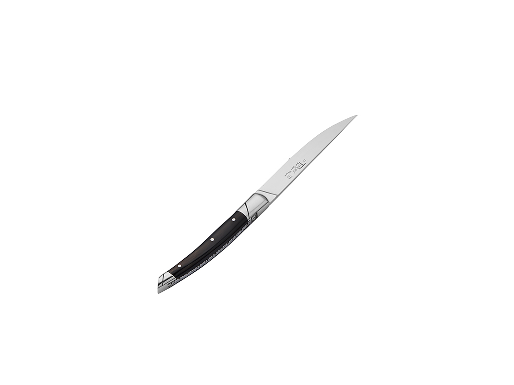 Steak knife, Le Thiers Prestige, Handle of dark horn