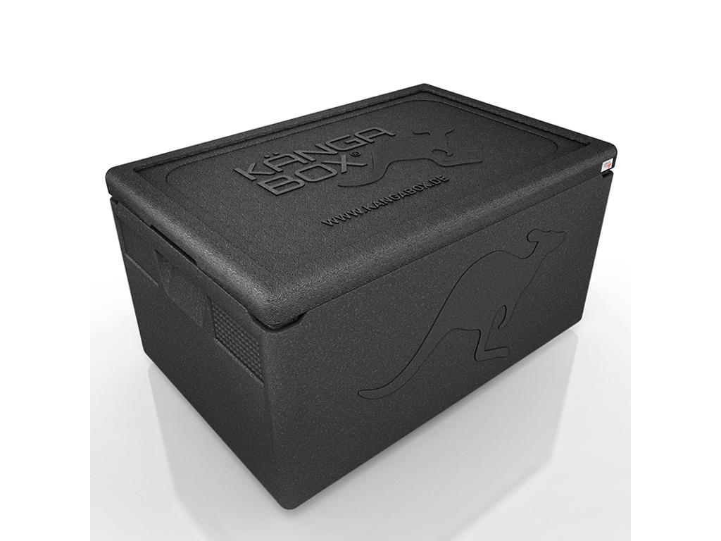 Kängabox Thermobox 1/1 GN Black 48L