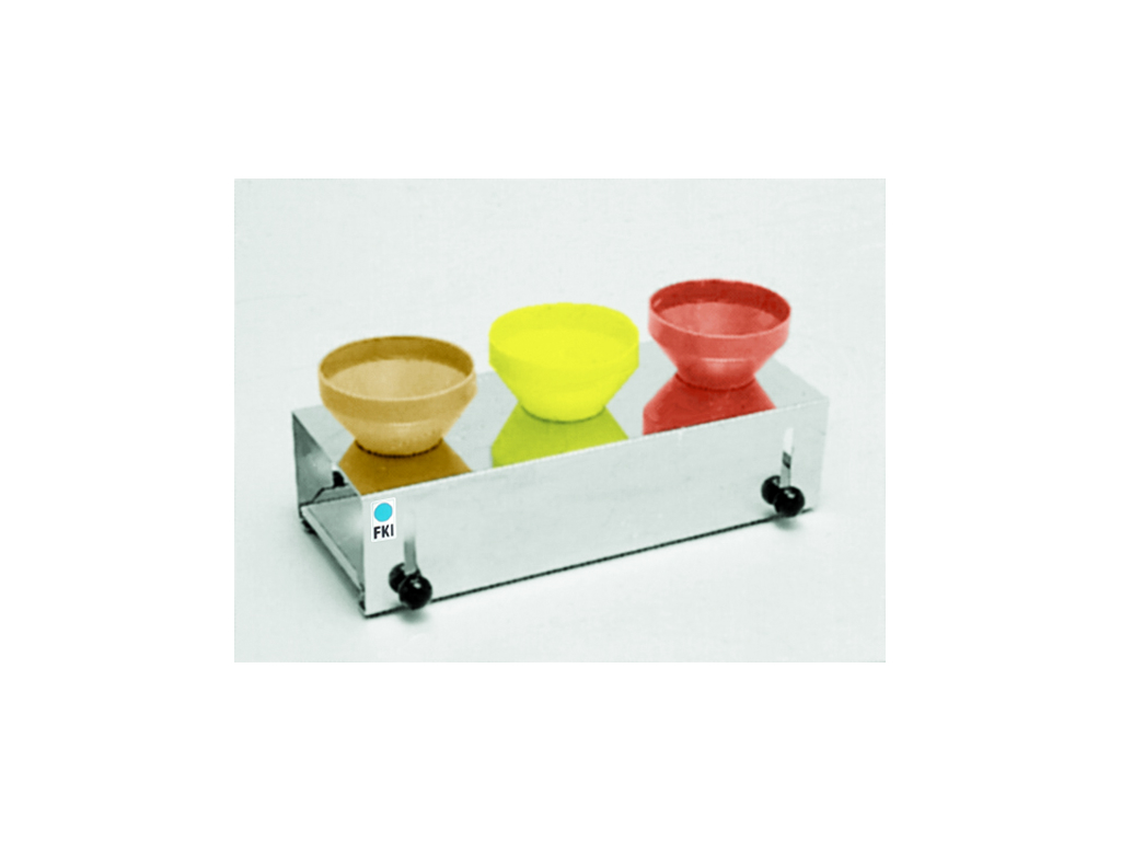 Bottle holder for 3 dressing bottles