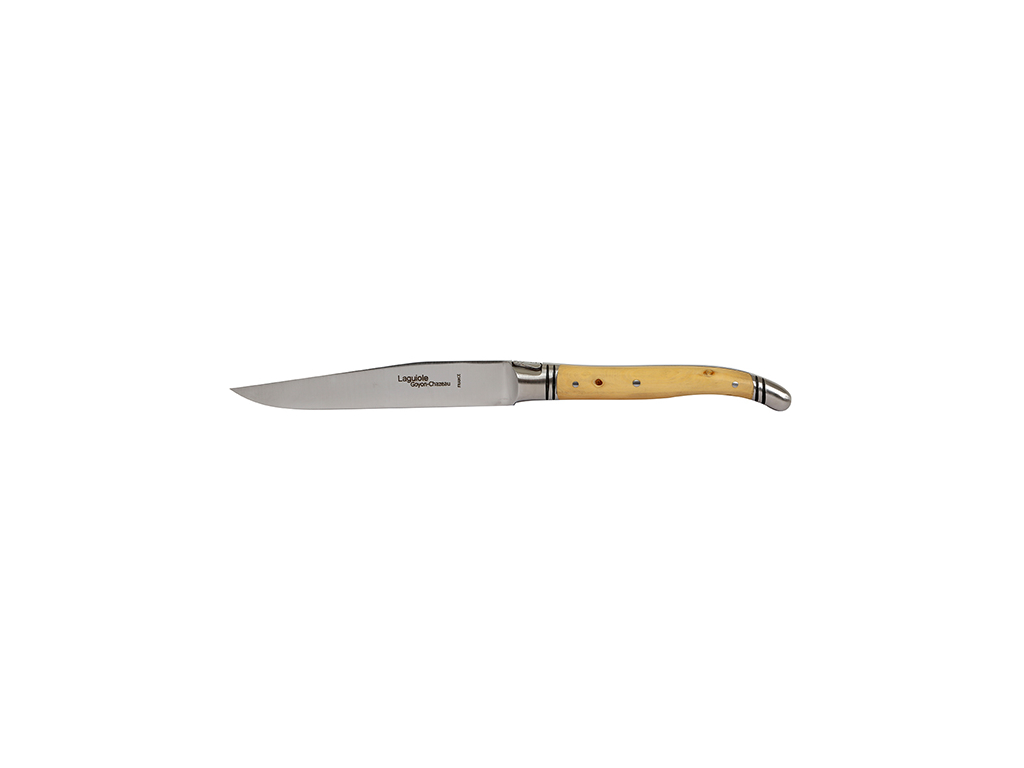 Steak knife, Laguiole Avantage, Handle of boxwood