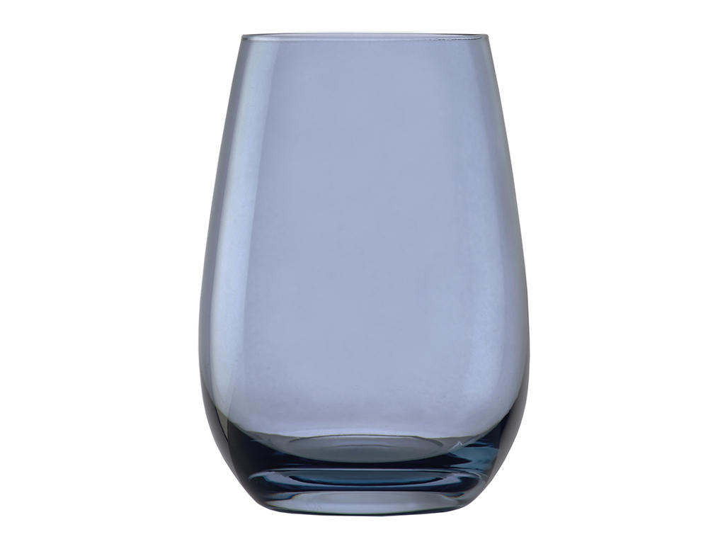 Smoky Blue Water Glass 46.5cl 120x64mm