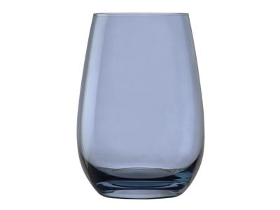 Smoky Blue Water Glass 46.5cl 120x64mm