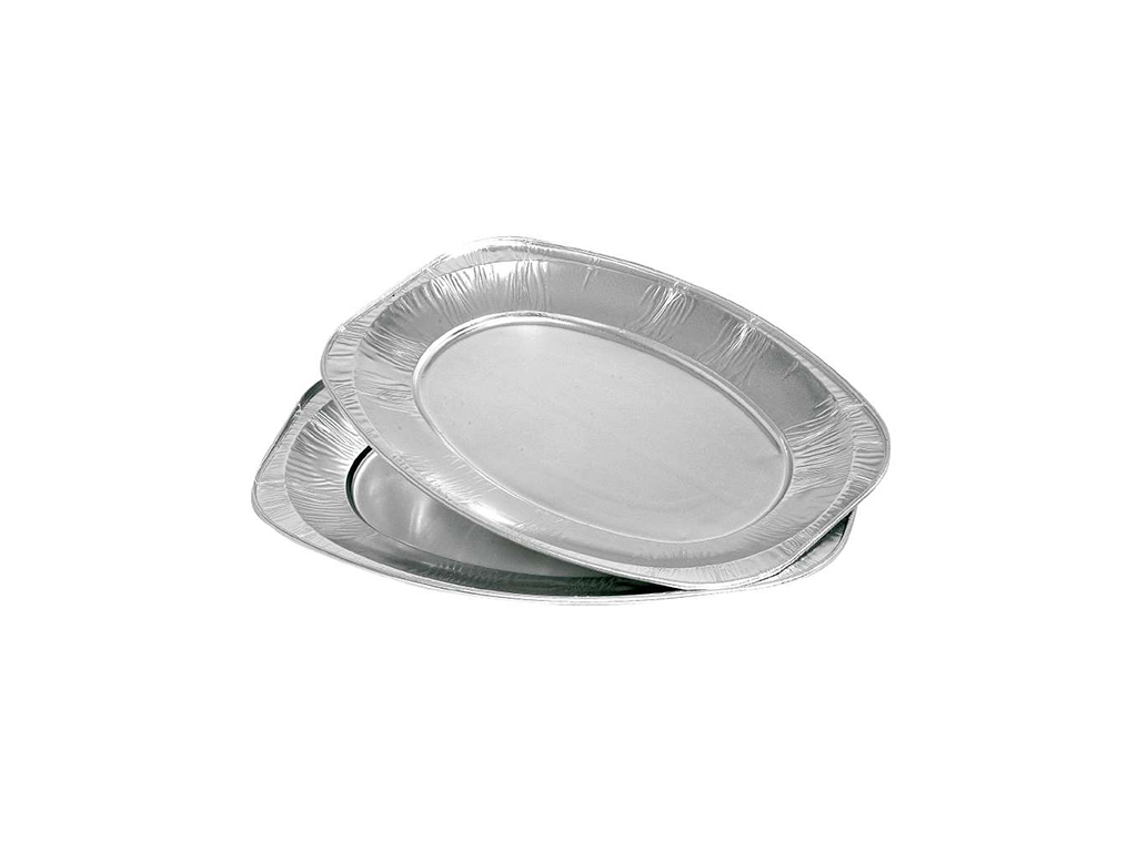 Serving platter Oval 24.3x35 cm Alu
