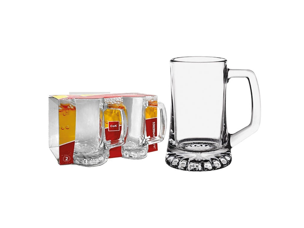 Beer glass 38 cl 2-Pack