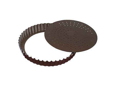 Pie form Non-stick perf. w/Loose bottom Ø30