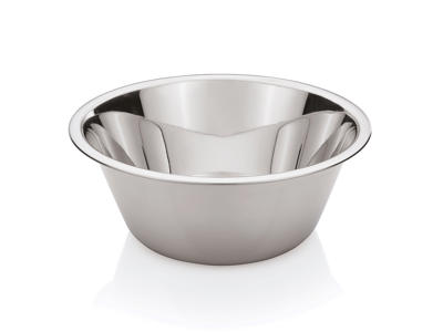 Conical stainless steel bowl 12 liters Ø 36cm
