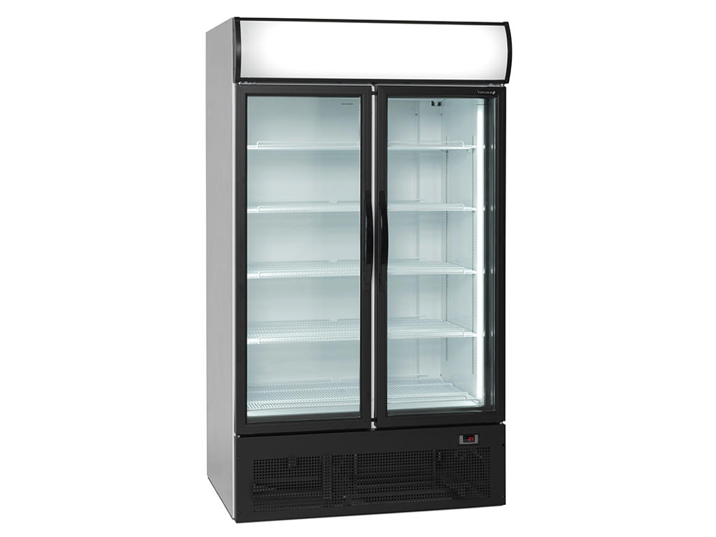 Display refrigerator 710 l White with 2 doors lighto