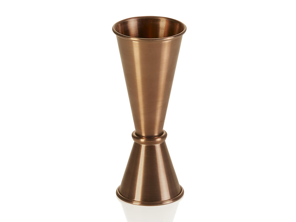 Measuring cup 2.5/5cl Copper